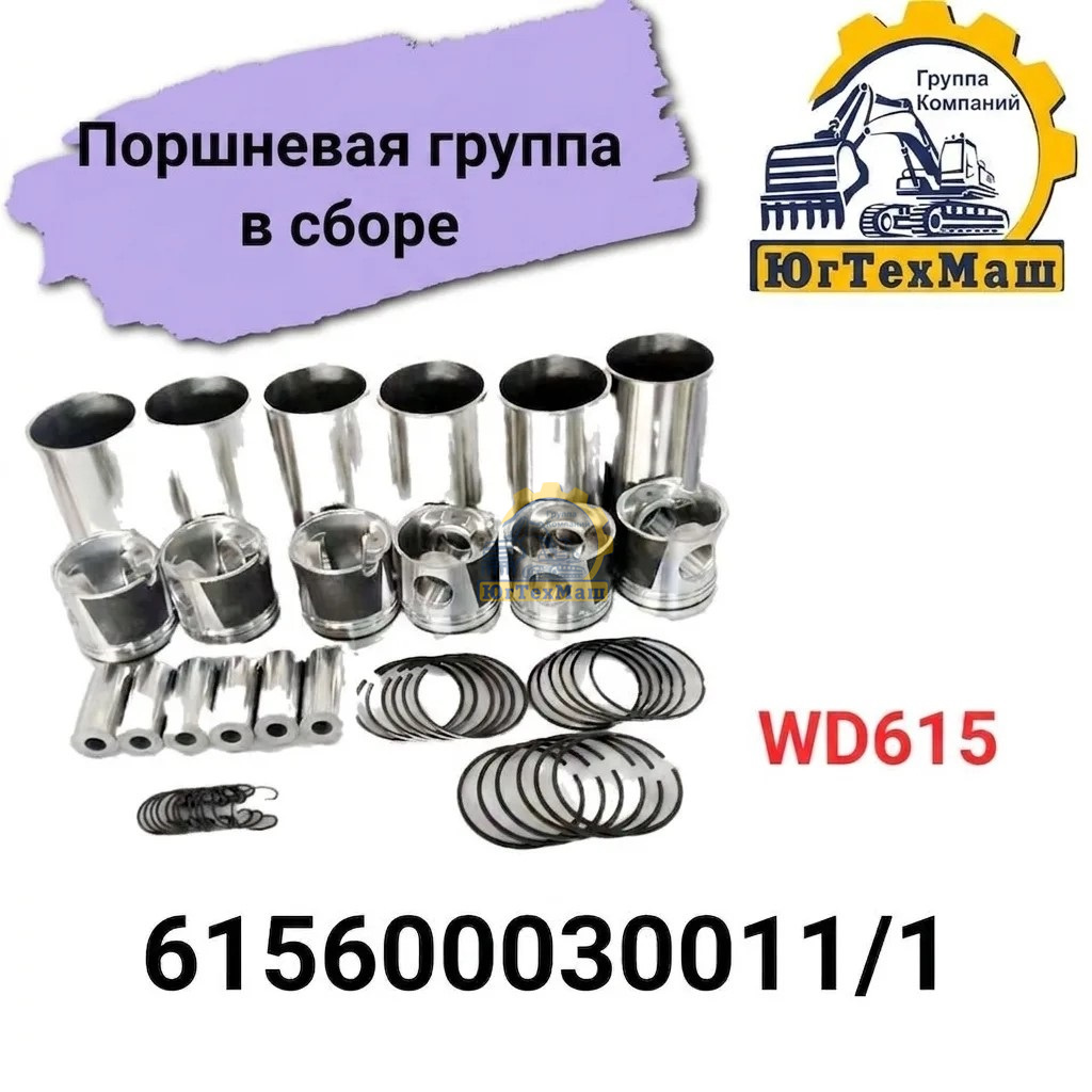Поршневая группа WD615