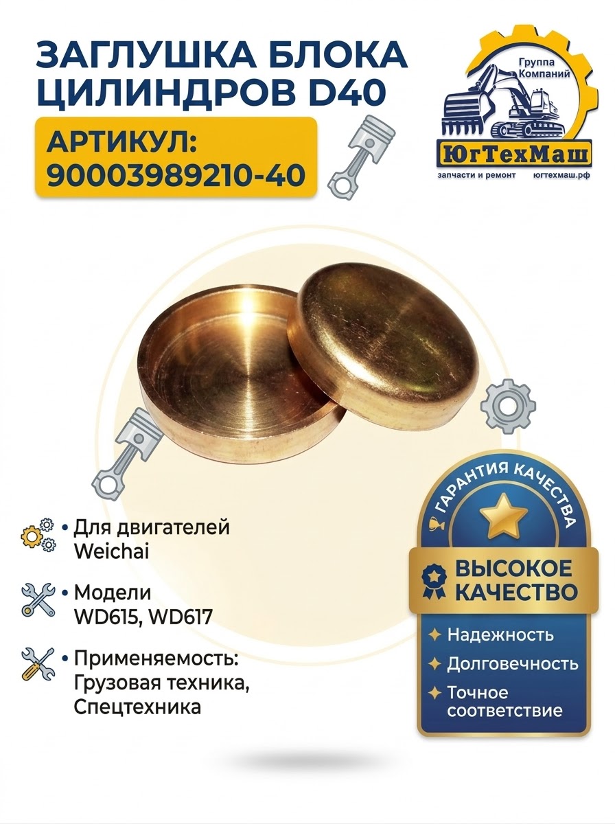 Заглушки D40